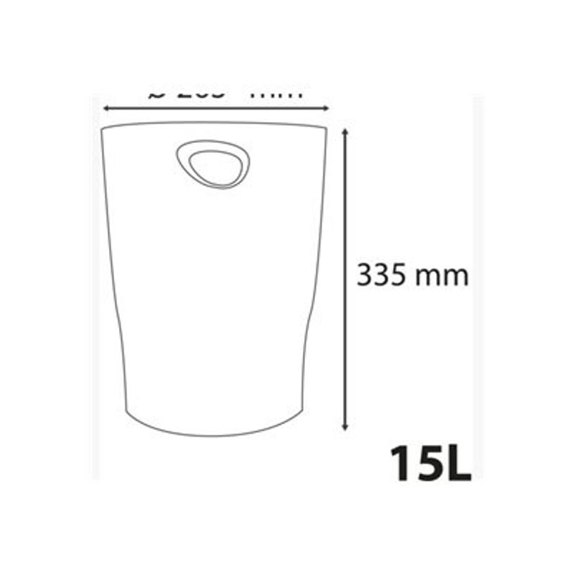 9002493453340-Exacompta Skandi - Corbeille à papier 15L - bleu Pacifique-P_405162872_2-1