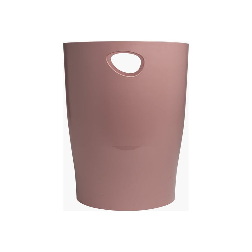 9002493453388-Exacompta Skandi - Corbeille à papier 15L - vieux rose-P_405162873_1-0