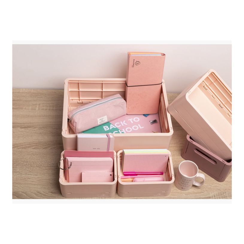 9002493272316-Exacompta Skandi - Boîte de rangement pliable - format maxi (A4+) - nude-P_405162882_2-2