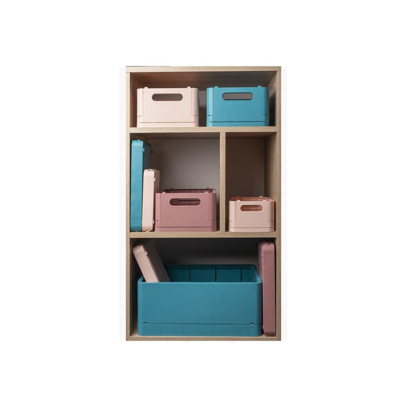 9002493272316-Exacompta Skandi - Boîte de rangement pliable - format maxi (A4+) - nude-P_405162882_4-3