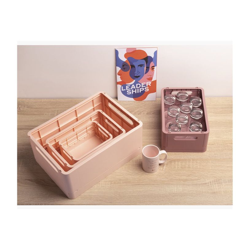 9002493272316-Exacompta Skandi - Boîte de rangement pliable - format maxi (A4+) - nude-P_405162882_6-4