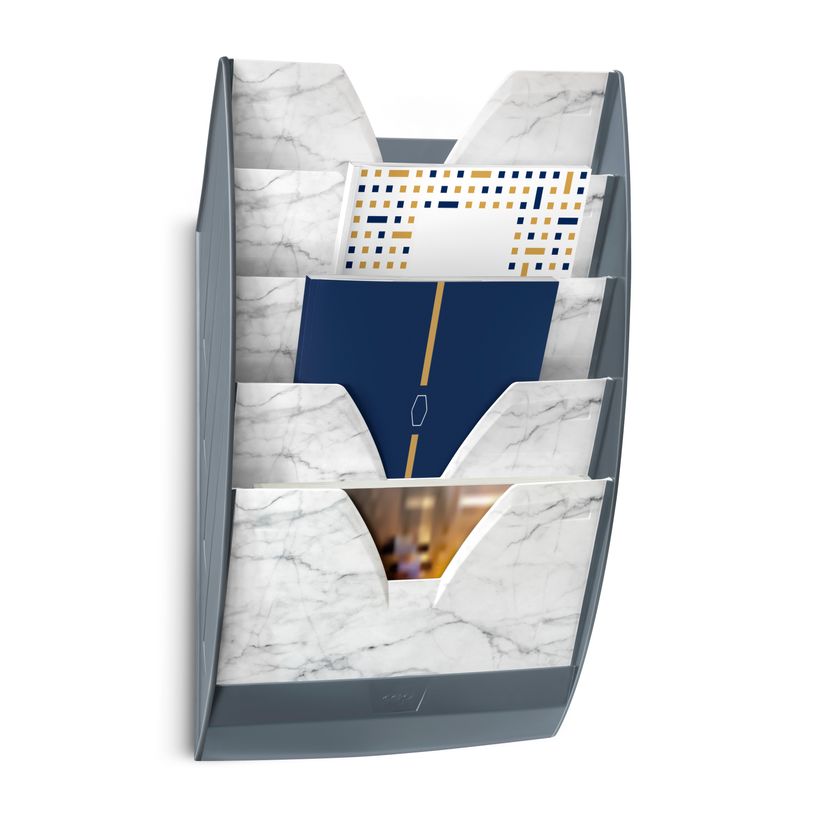 3462159018720-CEP - Présentoir mural 5 cases - marbre gris--0