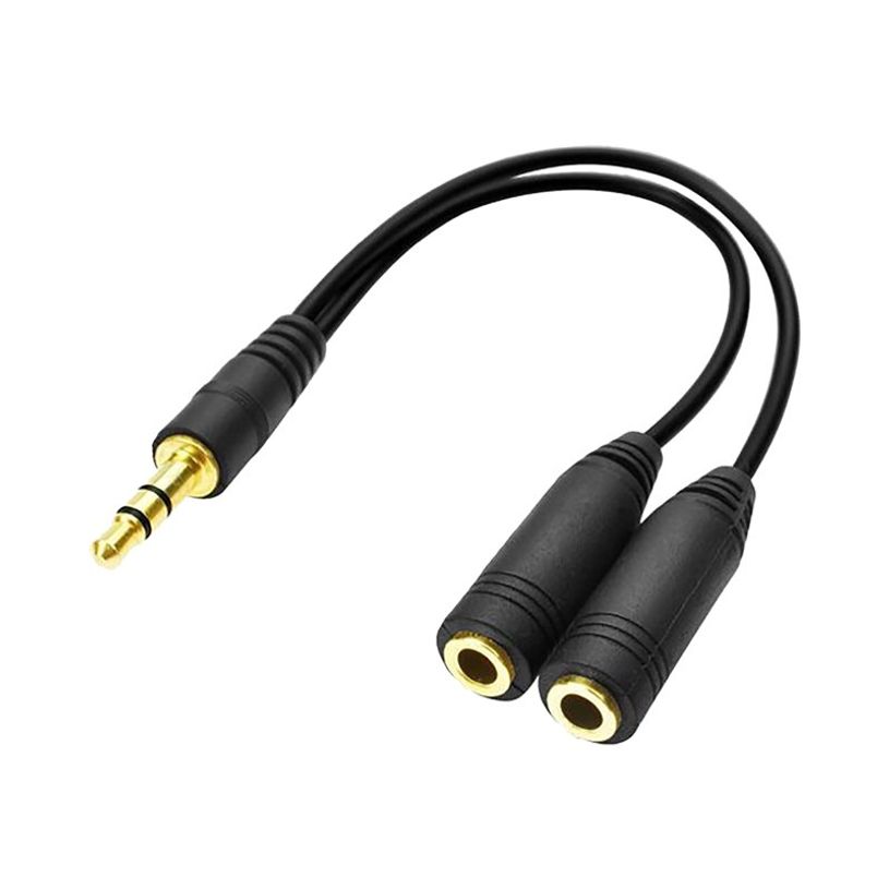 3701090605119-Wave Concept - Câble audio jack 3,5 male vers double jack 3,5 femelle-P_405163088_2-0