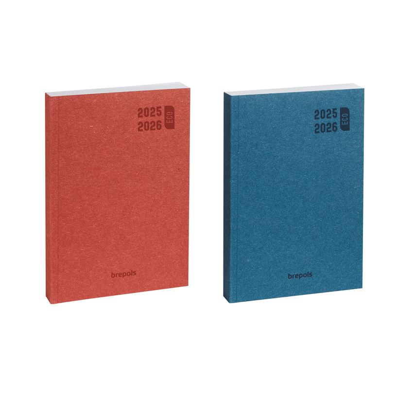 5412303378024-Agenda Eco - 1 jour par page - 11,5 x 16,9 cm - 3 couleurs disponibles - Brepols-P_405163364_1-0