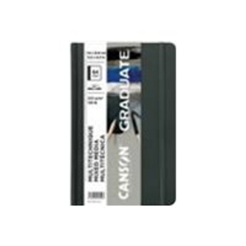 3148950079503-Canson Graduate - Mixed media book - 140 x 216 mm - portrait - 64 pages - gris-P_405163558_1-0