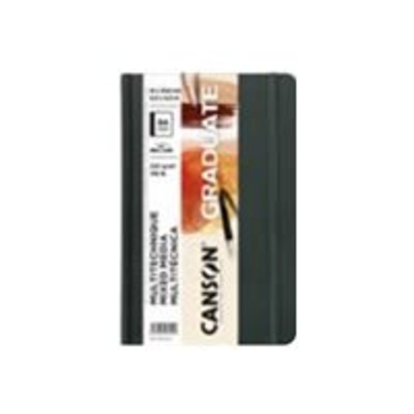 3148950079558-Canson Graduate - Mixed media book - 140 x 216 mm - portrait - 64 pages - naturel-P_405163559_1-0