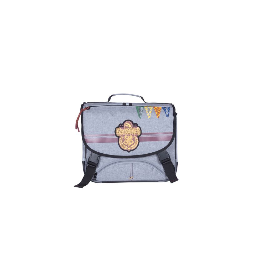 3661507523897-Cartable Harry Potter Hedwig - 38 cm - 2 compartiments - rose - Kid'Abord-P_405163667_1-0