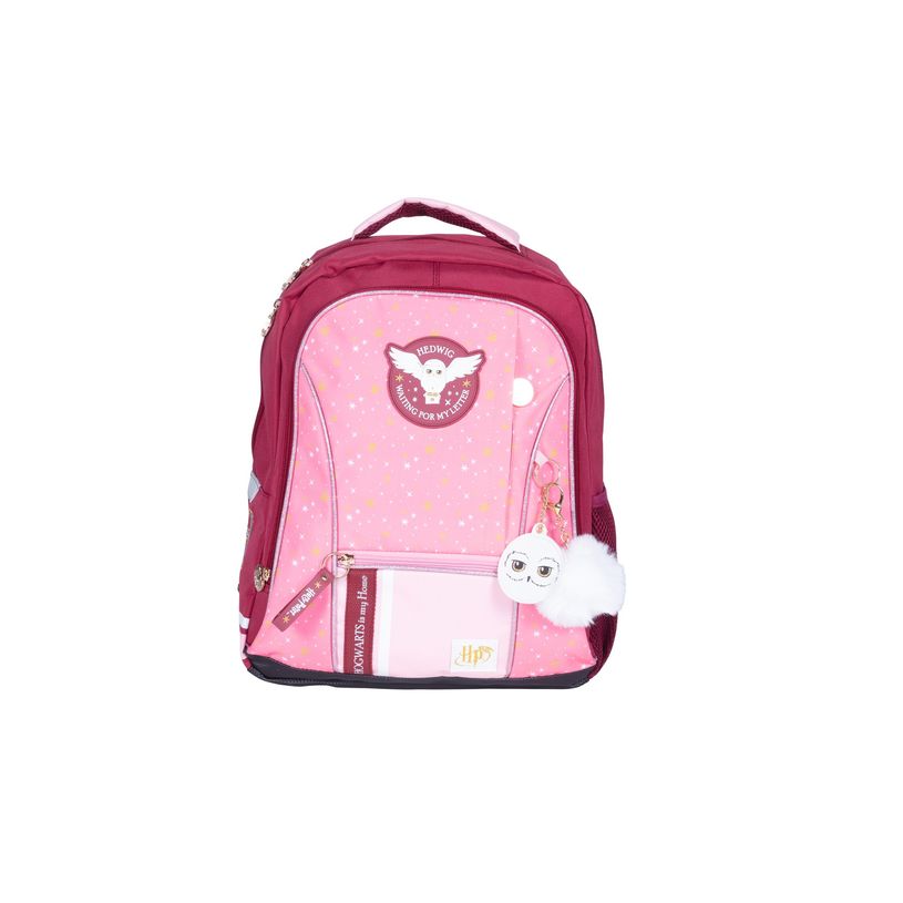 3661507521909-Sac à dos Harry Potter Hedwig - 2 compartiments - rose - Kid'Abord-P_405163674_1-0