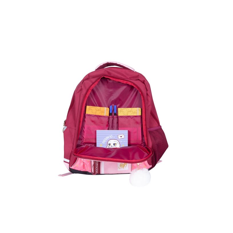 3661507521909-Sac à dos Harry Potter Hedwig - 2 compartiments - rose - Kid'Abord-P_405163674_5-4