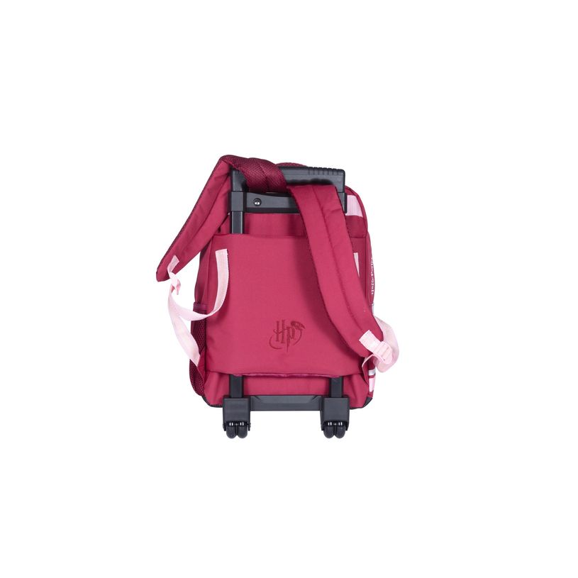 3661507522906-Sac à dos à roulettes Harry Potter Hedwig - 2 compartiments - rose - Kid'Abord-P_405163675_2-1