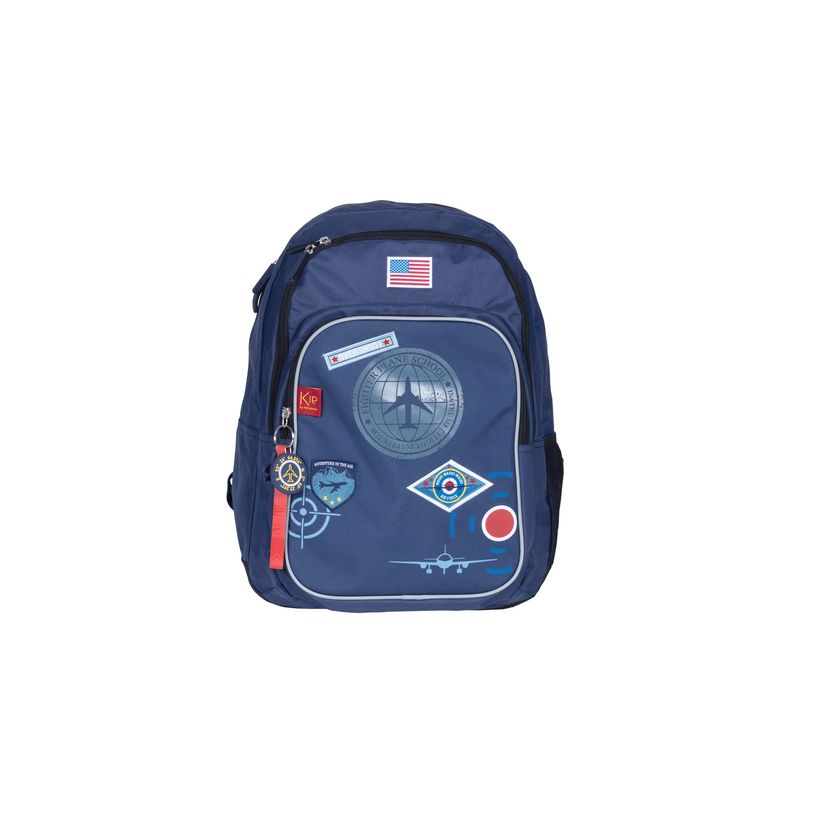 3661507021751-Sac à dos KIP Aviator - 2 compartiments - 25L - bleu marine - Kid'Abord-P_405163710_1-0