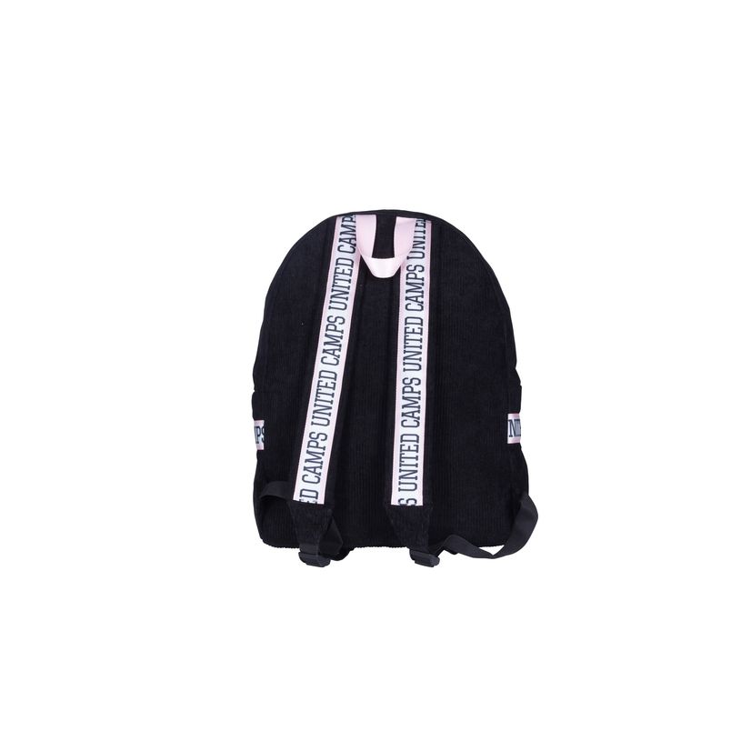 3661507320410-Sac à dos Camps Basic Corduroy - 1 compartiment - velours noir - Kid'Abord-P_405163733_3-2
