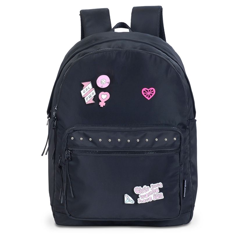 5600446652761-Sac à dos Miss Lemonade Girl Power - 2 compartiments - noir - Kid'Abord-P_405163801_1-0
