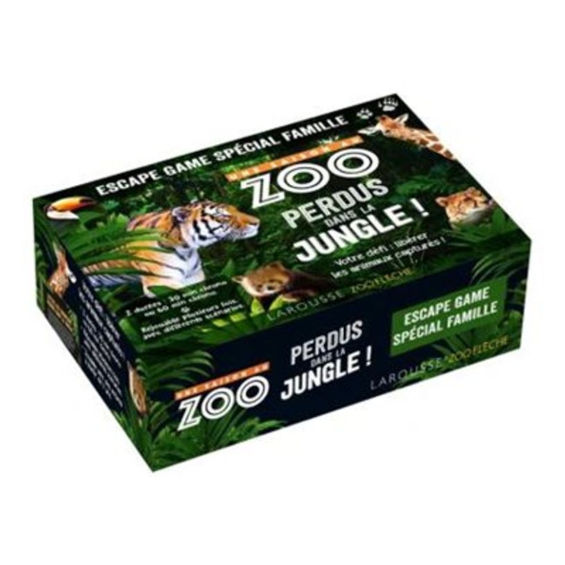 9782036050662-Escape Game - Une saison au zoo, perdus dans la jungle! - jeu de devinettes, jeu de puzzle-P_405163830_1-0