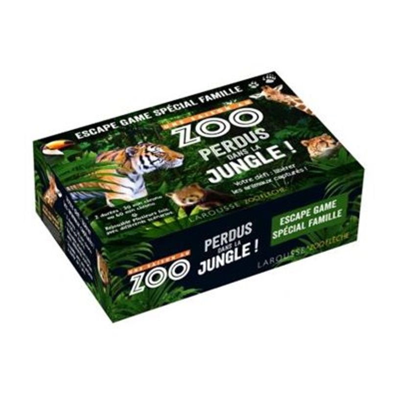 9782036050662-Escape Game - Une saison au zoo, perdus dans la jungle! - jeu de devinettes, jeu de puzzle-P_405163830_2-1