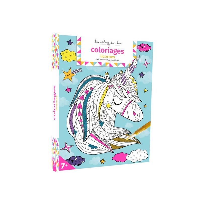 9782017247067-Coloriages licornes - livre à colorier-P_405163834_2-0