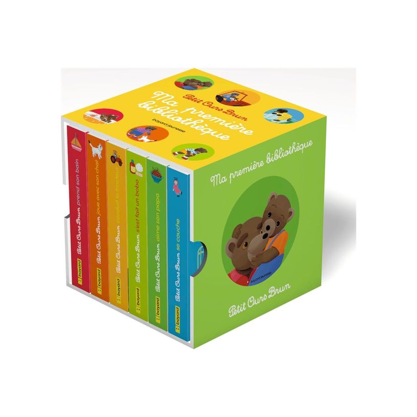 9791036358807-Ma première bibliothèque - Petit Ours Brun - livre d'images (pack de 6)-P_405163839_1-0