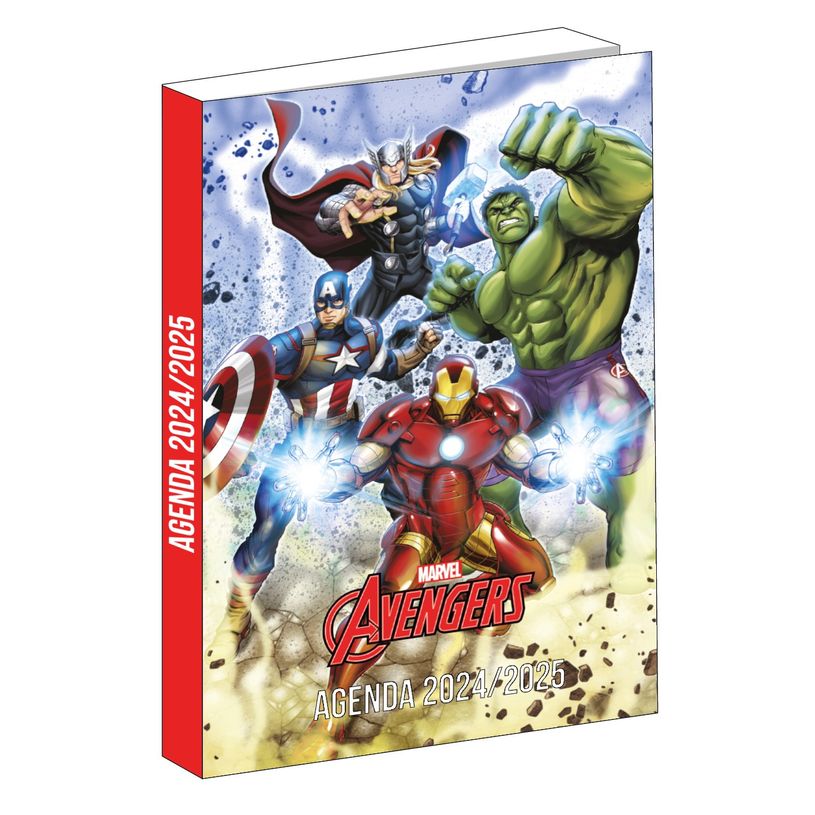 3666311024721-Agenda Avengers - 1 jour par page - 12 x 17 cm - multicolore - Bagtrotter-P_405163864_1-0