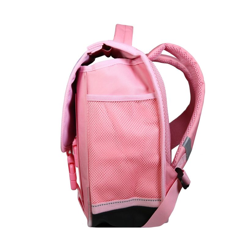 3666311022581-Cartable avec rabat réversible Barbie - 2 compartiments - rose - Bagtrotter-P_405163911_3-2