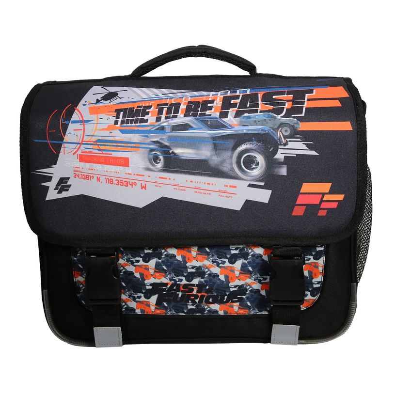 3666311021683-Cartable Fast and Furious - 38 cm - 2 compartiments - noir - Bagtrotter-P_405163917_1-0