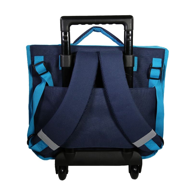 3666311022048-Cartable à roulettes Jurassic World - 2 compartiments - bleu - Bagtrotter-P_405163946_3-2