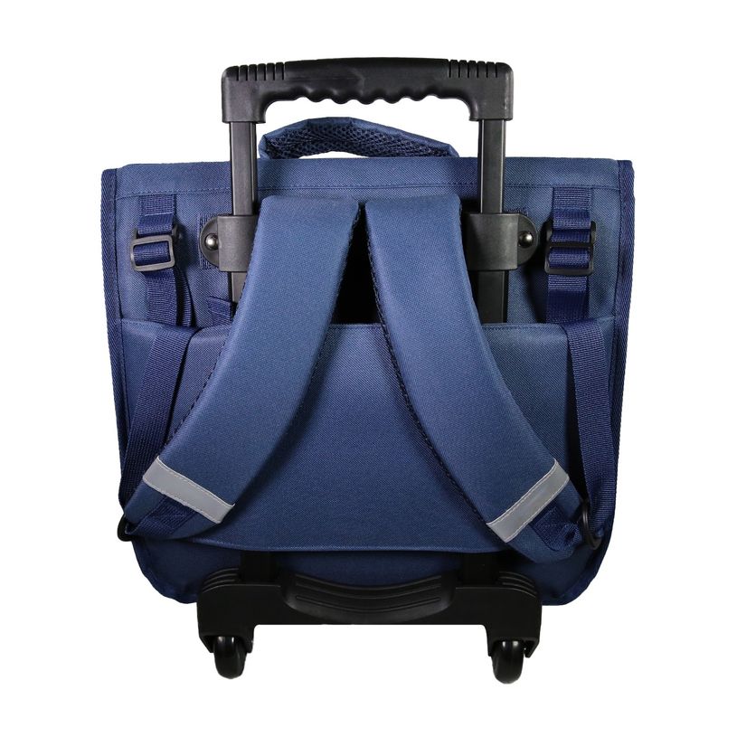 3666311021546-Cartable à roulettes Lili Lou - 2 compartiments - bleu - Bagtrotter-P_405163949_3-2