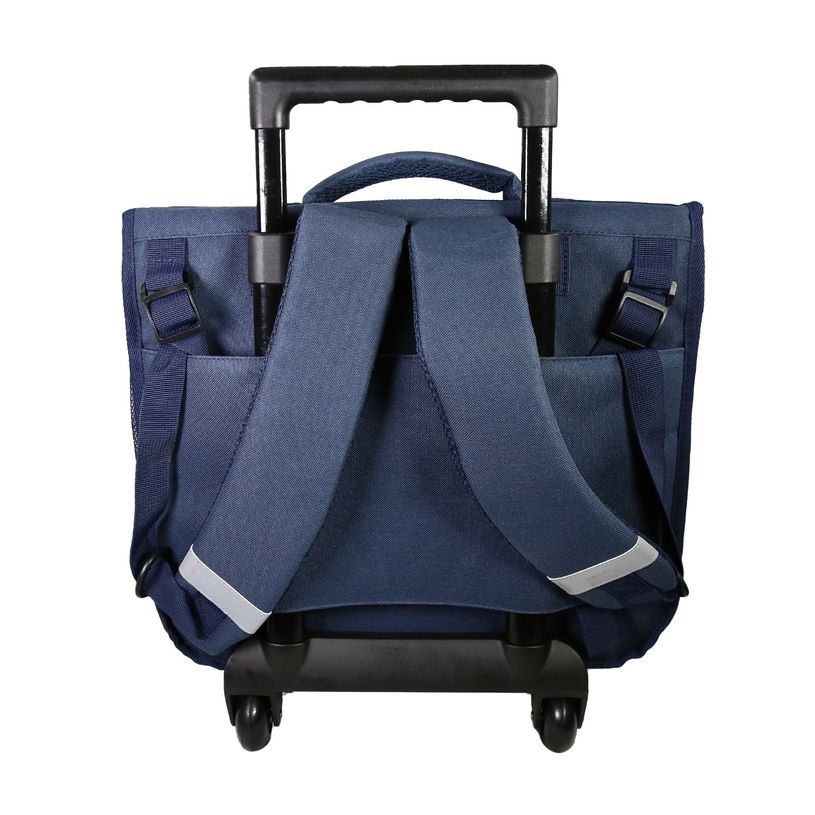 3666311021348-Cartable à roulettes Lili Lou - 2 compartiments - violet - Bagtrotter-P_405163950_3-2