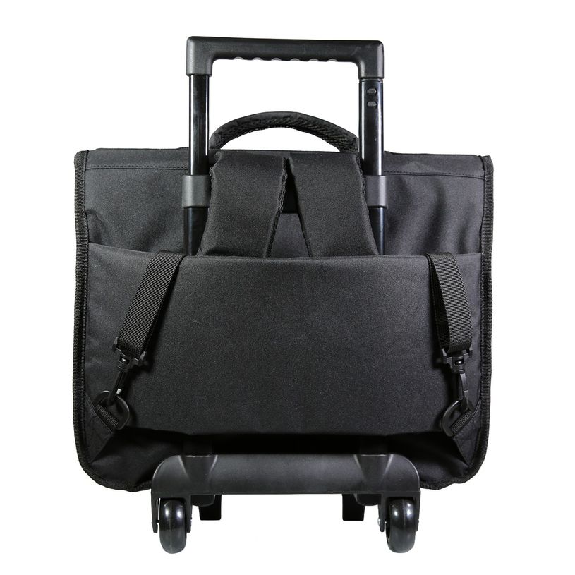 3666311016986-Cartable à roulettes Minecraft - 2 compartiments - vert - Bagtrotter-P_405163951_3-2