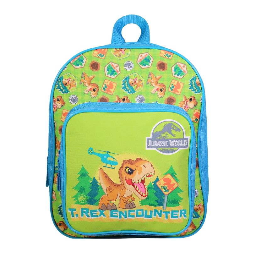 3666311022208-Sac à dos maternelle Jurassic World - 1 compartiment - vert - Bagtrotter-P_405163979_1-0