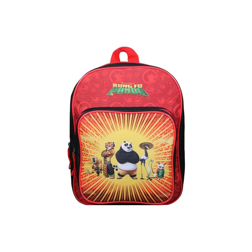 3666311022284-Sac à dos maternelle Kung Fu Panda - 1 compartiment - rouge - Bagtrotter-P_405163980_5-3