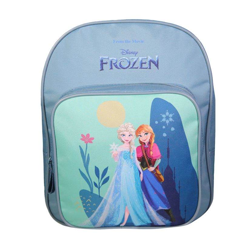 3666311022819-Sac à dos maternelle La Reine des neiges - 1 compartiment - vert - Bagtrotter-P_405163981_1-0