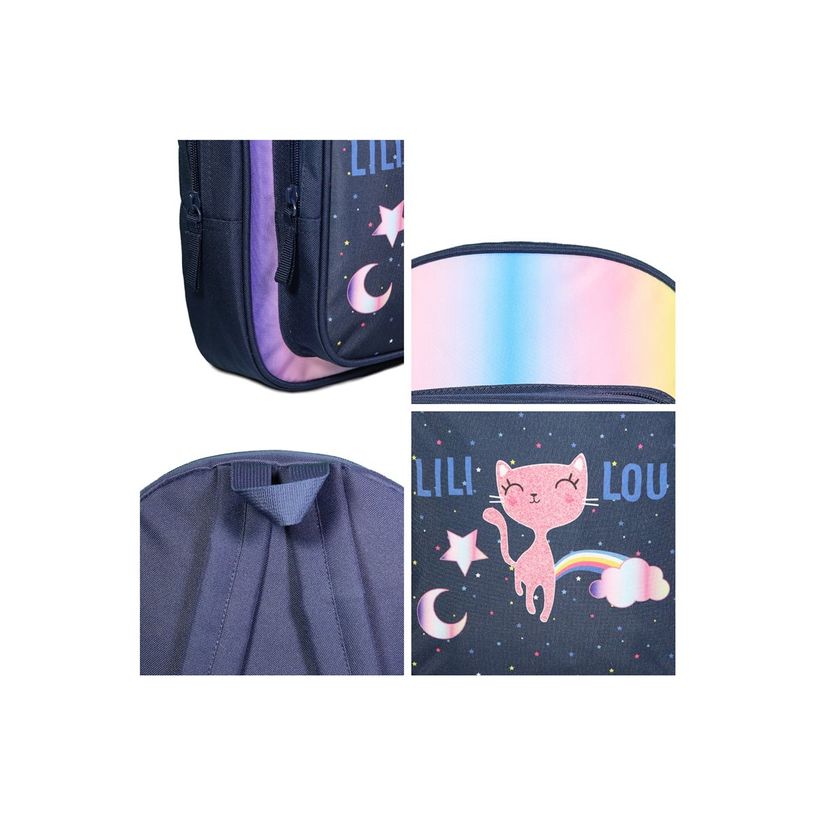 3666311021584-Sac à dos maternelle Lili Lou - 1 compartiment - bleu - Bagtrotter-P_405163983_5-5