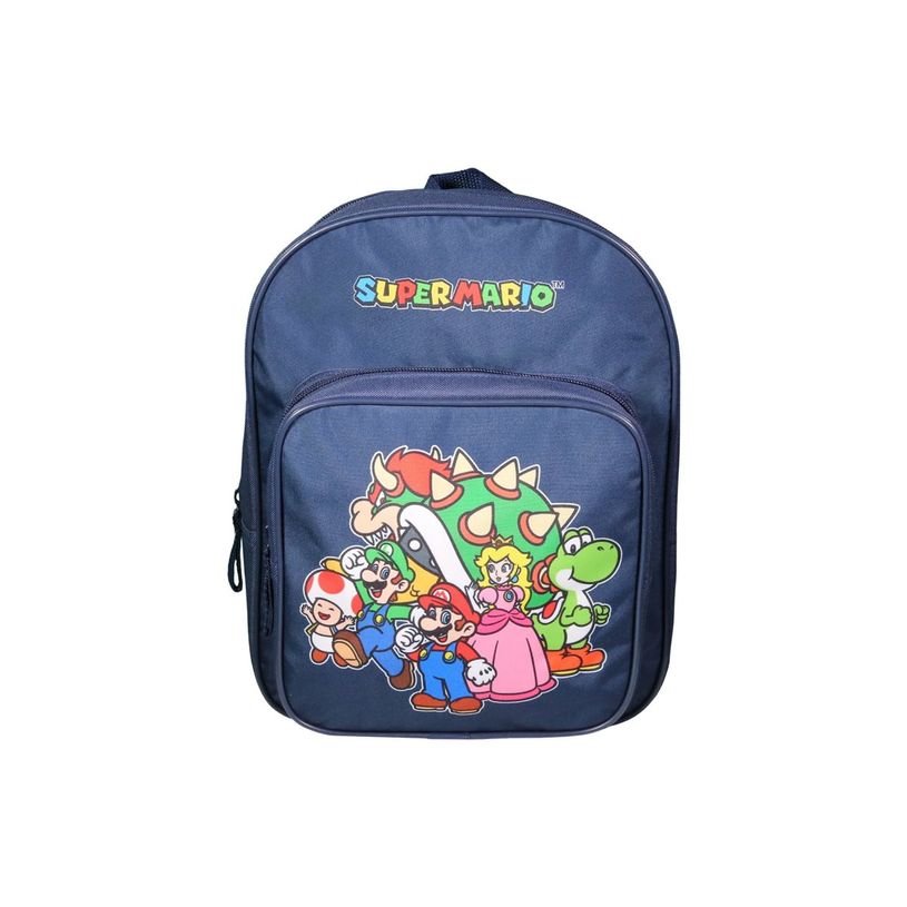 3666311023304-Sac à dos maternelle Super Mario - 1 compartiment - bleu - Bagtrotter-P_405163988_6-7