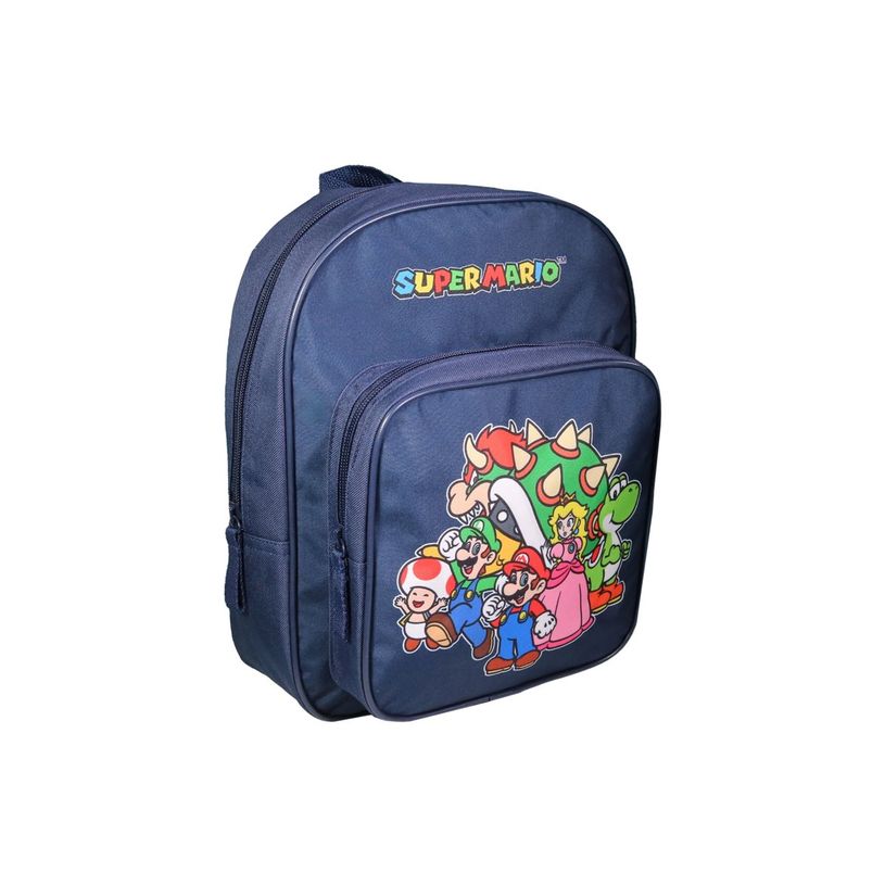 3666311023304-Sac à dos maternelle Super Mario - 1 compartiment - bleu - Bagtrotter-P_405163988_8-4