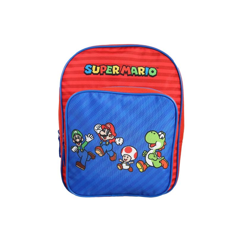 3666311023267-Sac à dos maternelle Super Mario - 1 compartiment - multicolore - Bagtrotter-P_405163989_4-3
