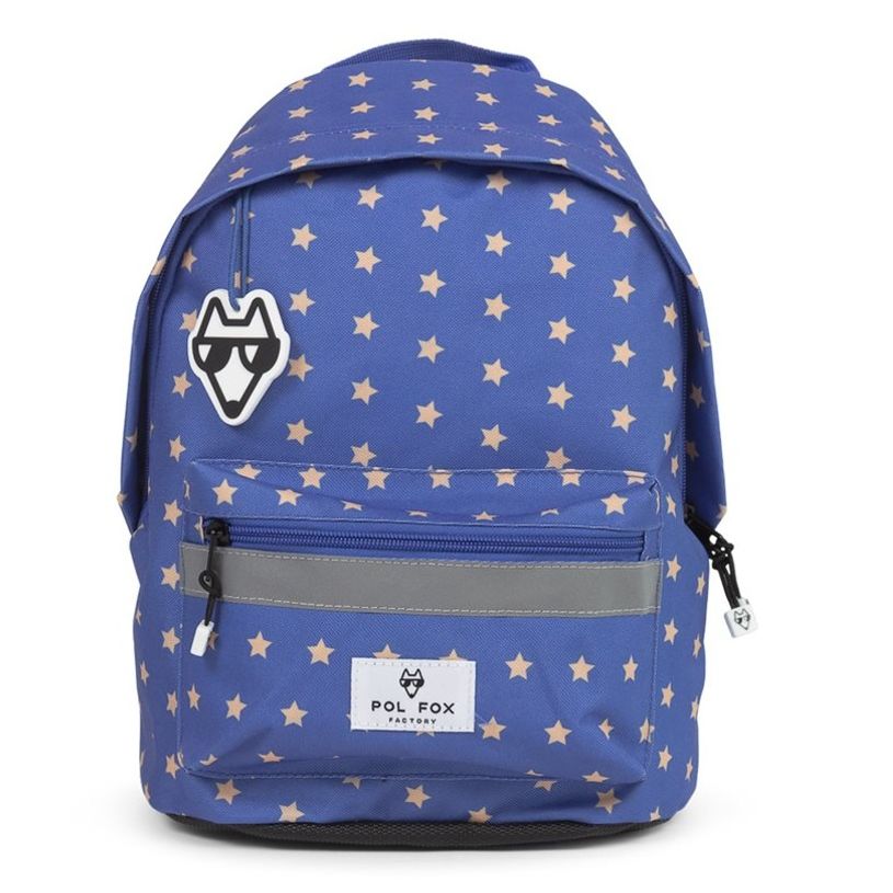 3663842008510-Sac à dos maternelle Catch - 1 compartiment - 11L - bleu - Pol Fox--7