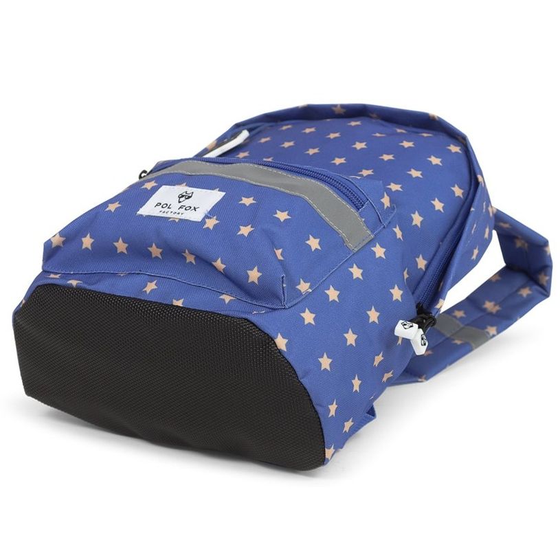 3663842008510-Sac à dos maternelle Catch - 1 compartiment - 11L - bleu - Pol Fox--6