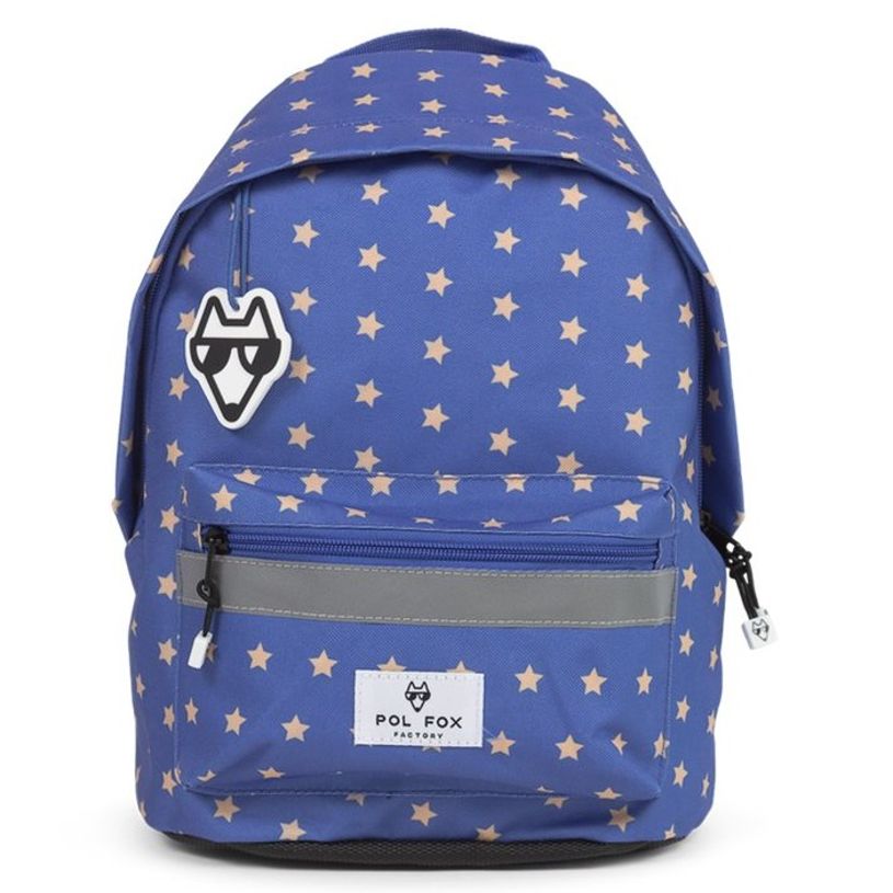 3663842008510-Sac à dos maternelle Catch - 1 compartiment - 11L - bleu - Pol Fox--5