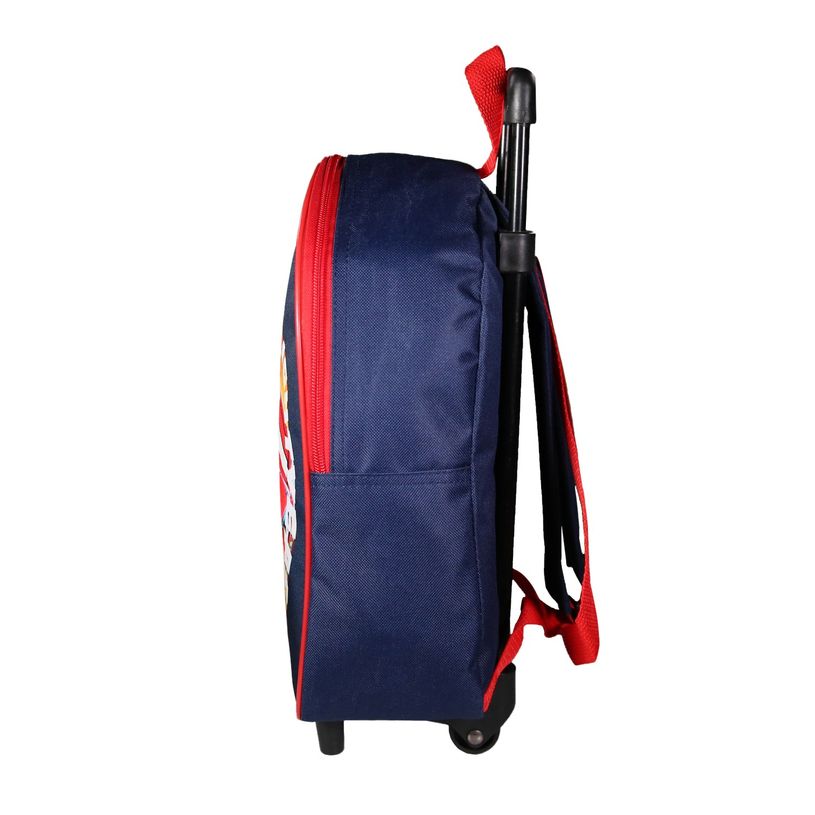 3666311022994-Sac maternelle à roulettes Cars - 1 compartiment - bleu - Bagtrotter-P_405164009_2-1