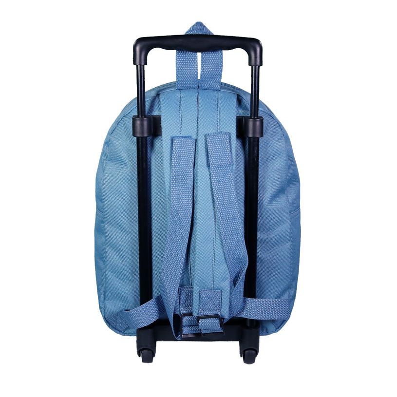 3666311022802-Sac maternelle à roulettes La Reine des neiges - 1 compartiment - vert - Bagtrotter-P_405164014_3-2