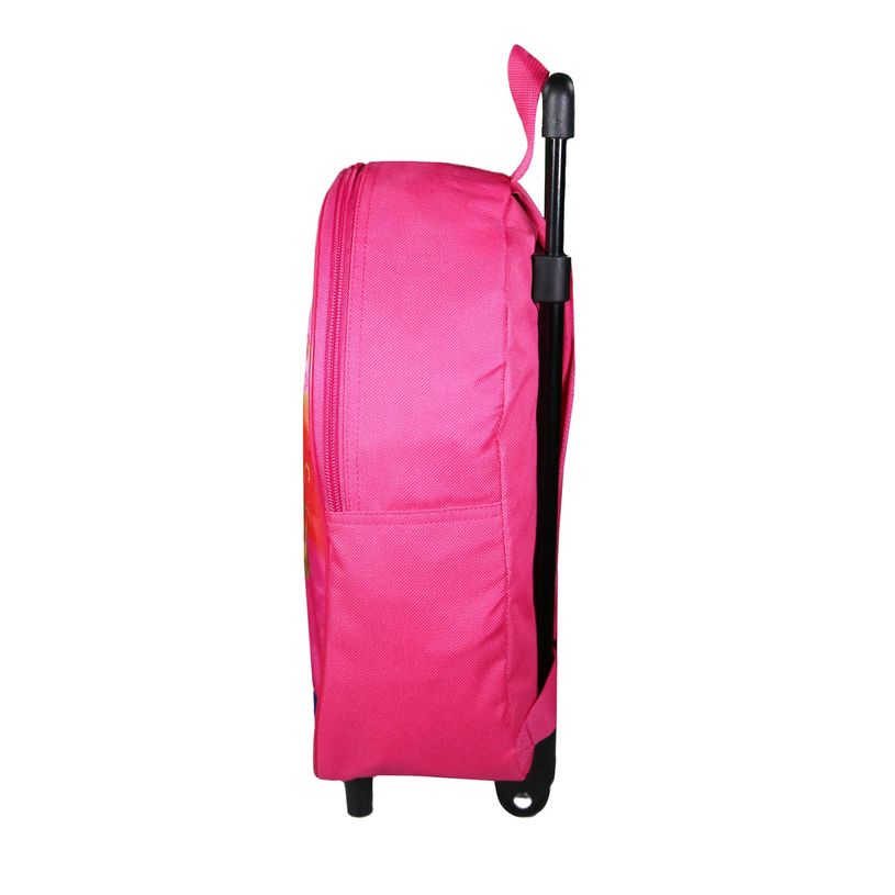 3666311023113-Sac maternelle à roulettes Les Trolls - 1 compartiment - rose - Bagtrotter-P_405164016_2-1