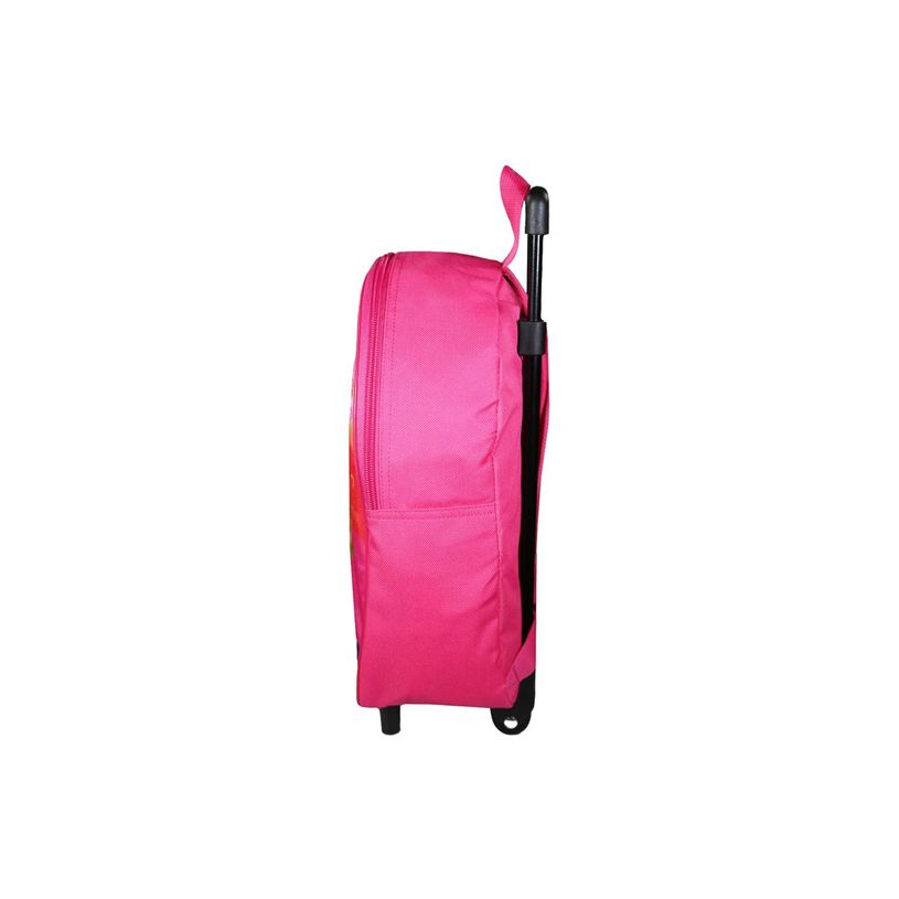 3666311023113-Sac maternelle à roulettes Les Trolls - 1 compartiment - rose - Bagtrotter-P_405164016_8-3