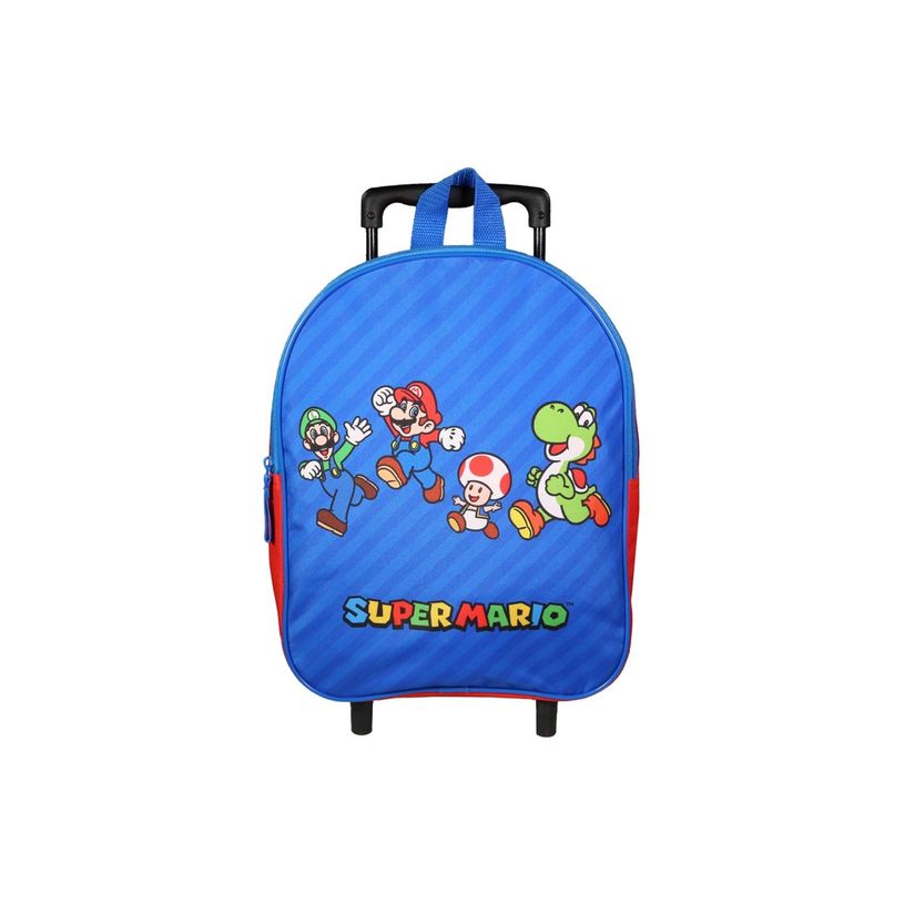 3666311023250-Sac maternelle à roulettes Super Mario - 1 compartiment - multicolore - Bagtrotter-P_405164023_5-4