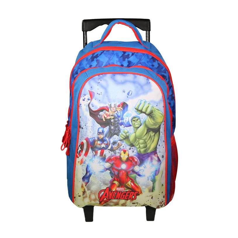 3666311019772-Sac à dos à roulettes Avengers - 2 compartiments - multicolore - Bagtrotter-P_405164025_1-0