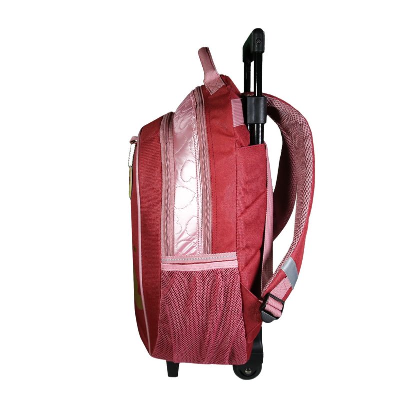 3666311026053-Sac à dos à roulettes Cybel - 2 compartiments - rose - Bagtrotter-P_405164029_2-1