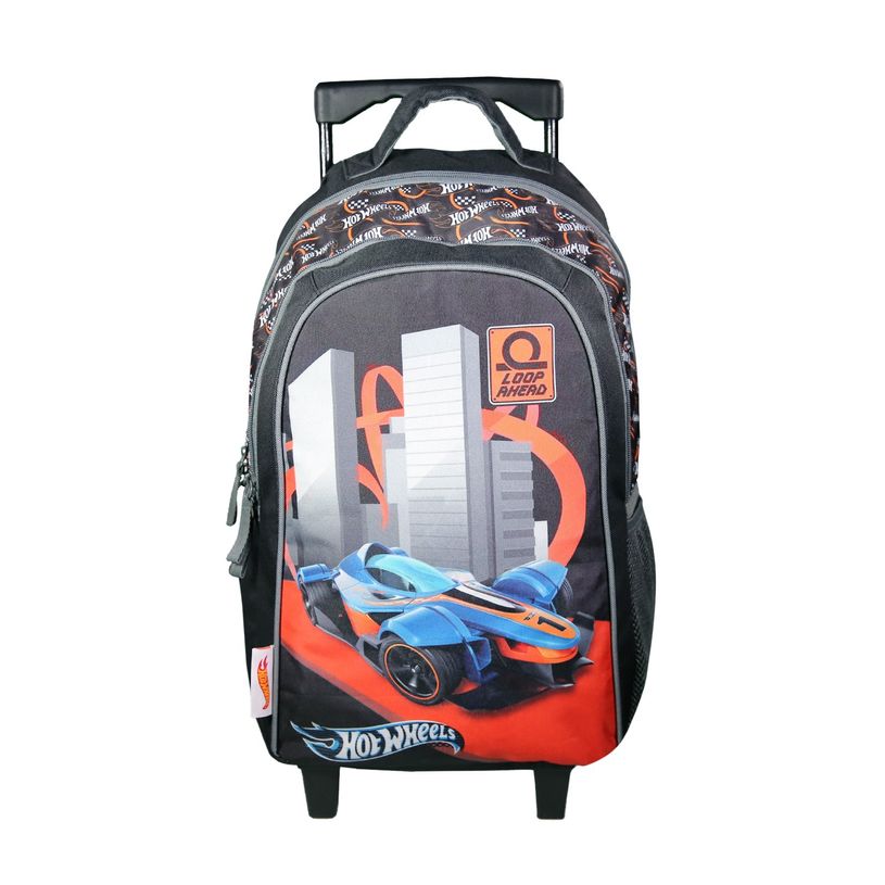 3666311021768-Sac à dos à roulettes Hot Wheels - 2 compartiments - multicolore - Bagtrotter-P_405164031_1-0