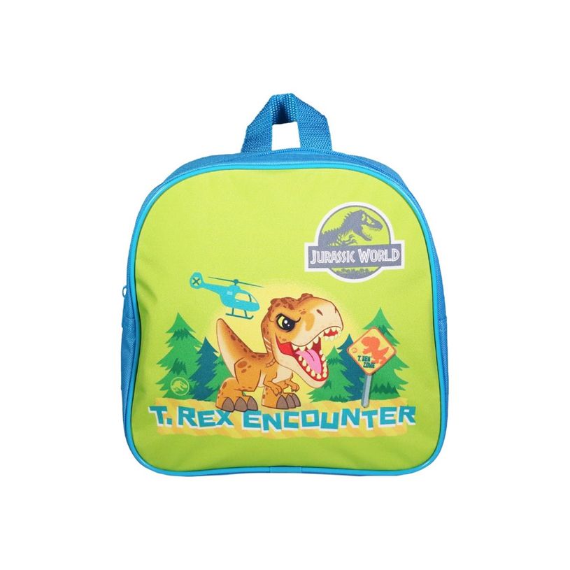 3666311022215-Sac goûter maternelle Jurassic World - 1 compartiment - vert - Bagtrotter-P_405164046_4-4