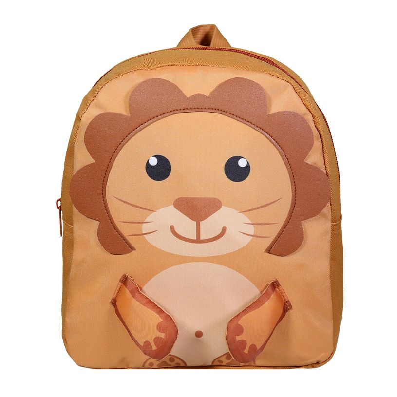 3666311024257-Sac goûter maternelle Kids - 1 compartiment - marron - Bagtrotter-P_405164058_1-0