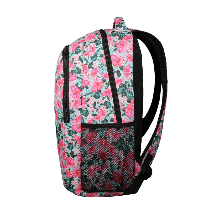 3666311018034-Sac à dos + sac gym + trousse 2 compartiments - hibiscus - Bagtrotter-P_405164065_2-1