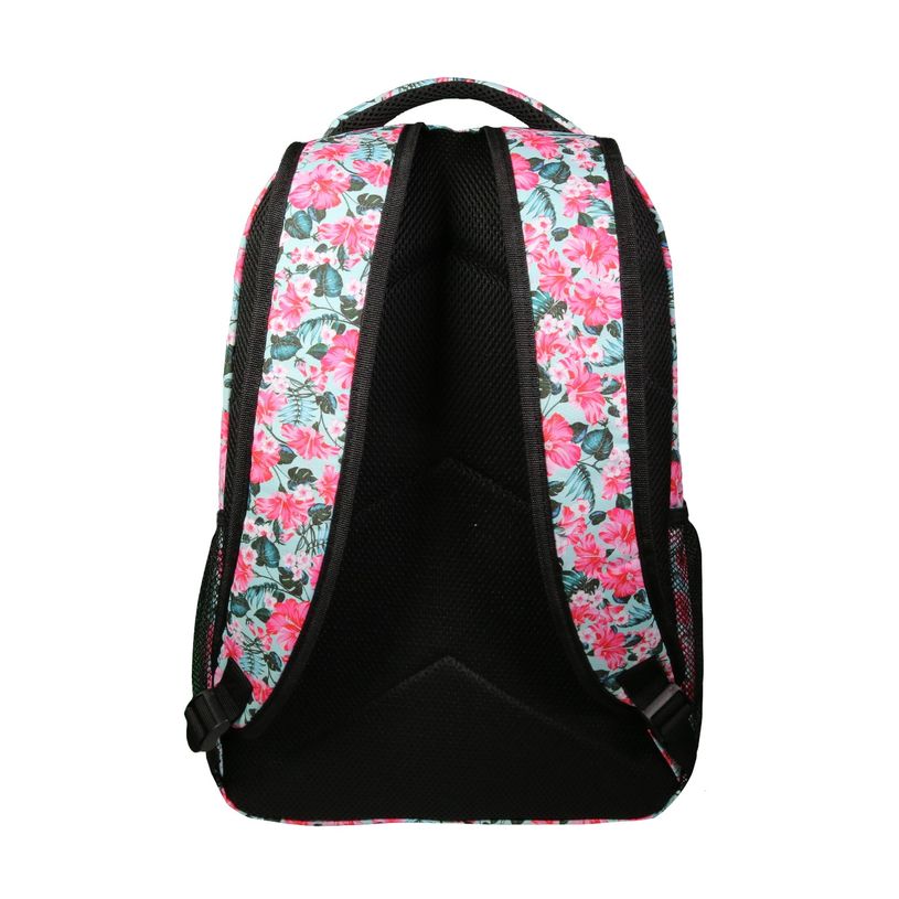 3666311018034-Sac à dos + sac gym + trousse 2 compartiments - hibiscus - Bagtrotter-P_405164065_3-2